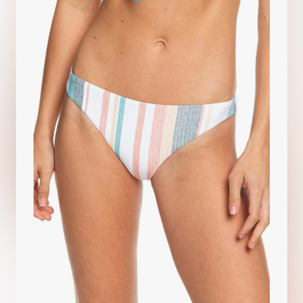Roxy Women’s Classic Swim Bikini Bottom ModerateCoverage Size L NWT